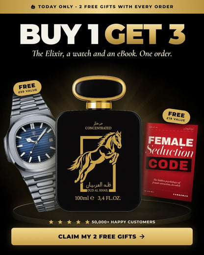 Pheromones Are Dead! We Combined an Arabian 'Alpha' Formula With Modern Dopamine Science + 2 Free Gifts